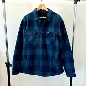 Men’s flannel hurley button jacket